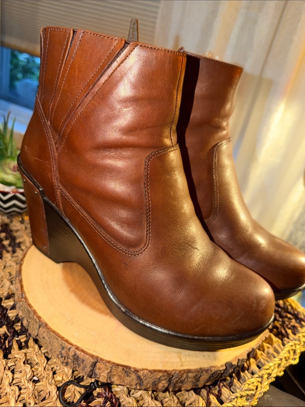 Dansko Women’s Brown Leather Clog Boots